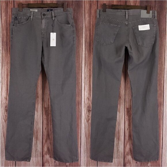 *READ* AG Adriano Goldschmied Mens Sz 31x33.5 The Graduate Tailored Leg Jeans - Picture 1 of 11